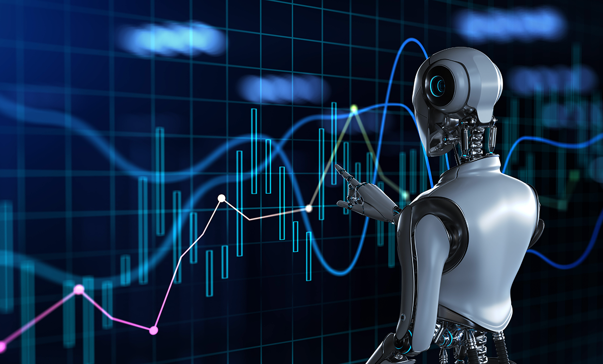 AI Algorithm Analyzing Data for Marketing Insights